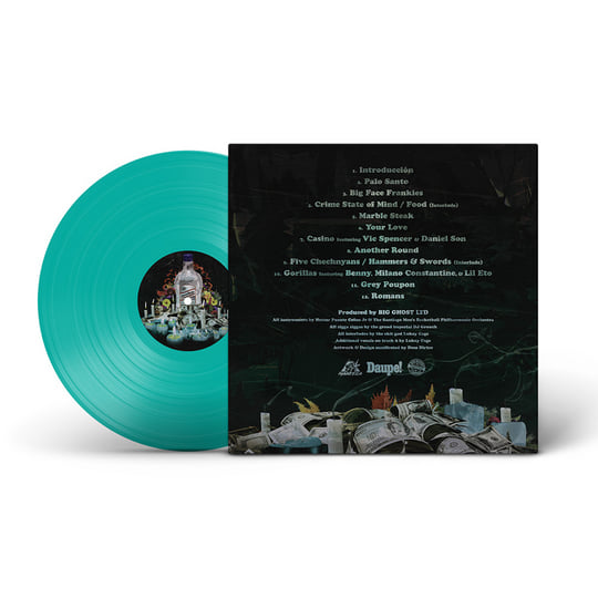 【新品】Crimeapple – Aguardiente Aguardiente | Crime Apple X Big Ghost | Daupe