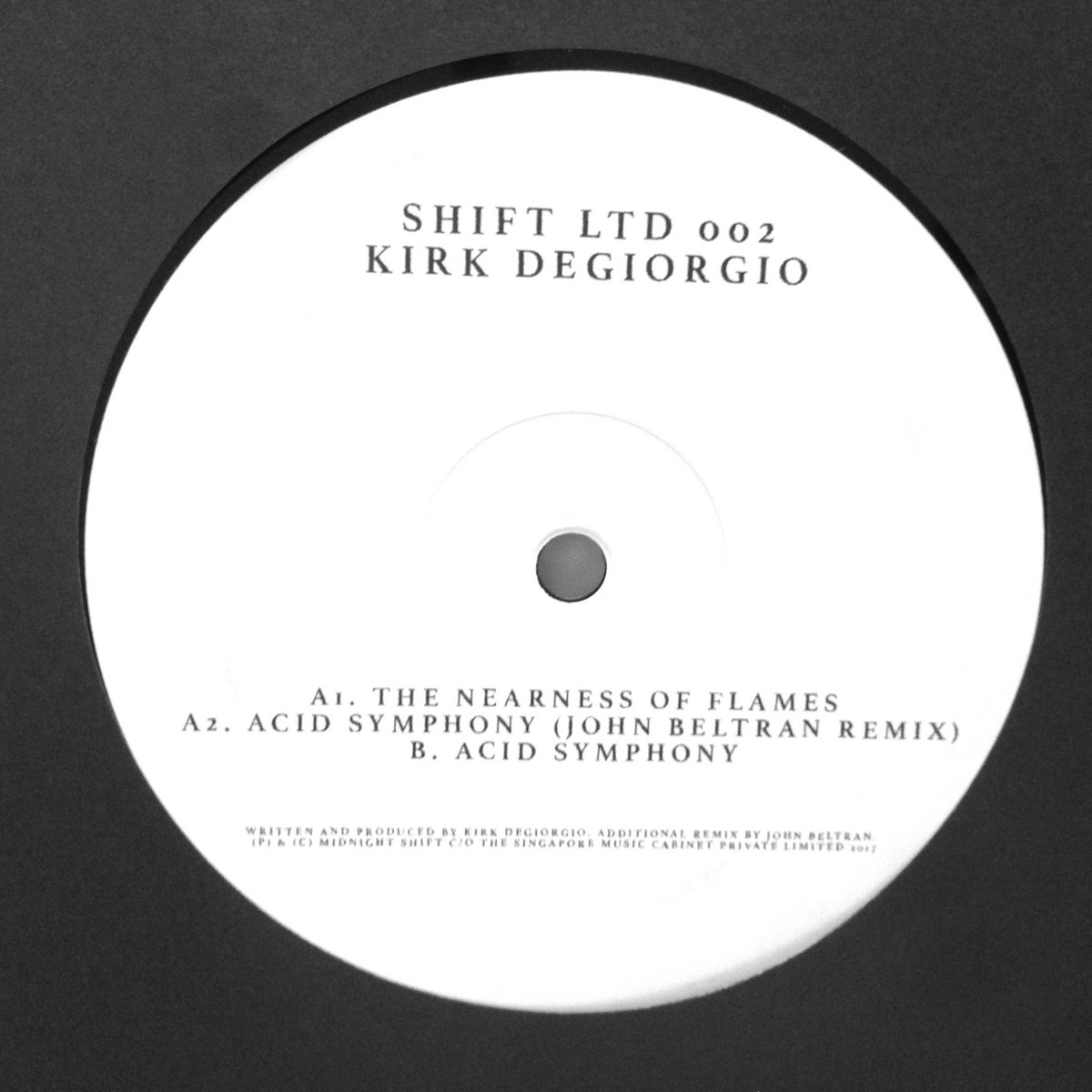 SHIFT LTD 002 | Kirk Degiorgio