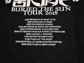 'Buried The Sun' US Tour Shirt photo 