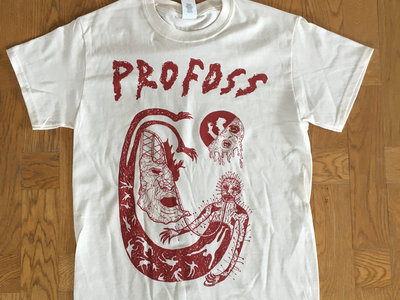 Profoss T-shirt. Red/offwhite. main photo