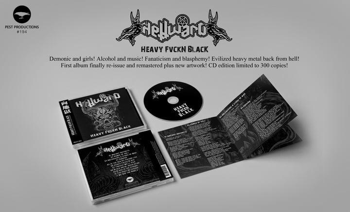 Heavy Fvckn Black | HELLWARD | Pest Productions