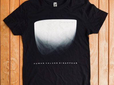 T-shirt  “Human Values Disappear”. Design by “Velvet Black Pixel” main photo