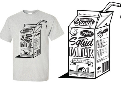 Bender Brand: 100% Squid Milk – Bender memorial t-shirt main photo