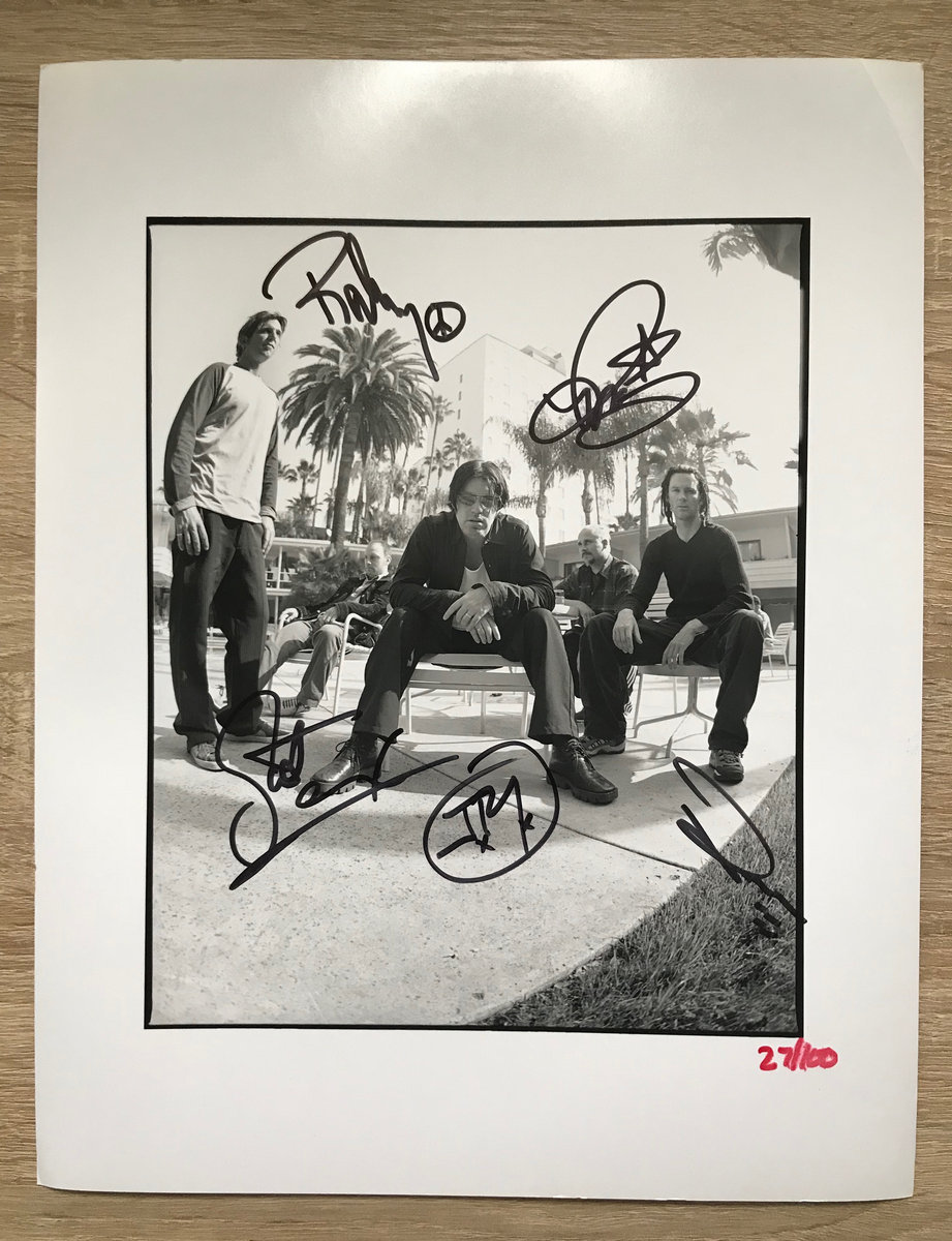 Rare Dishwalla Band Photo - Signed by band and numbered (11x17