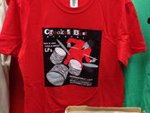 Crooked Beat Drum Logo T-Shirt Grey photo 