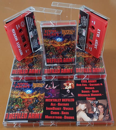 Defiled Army (Split With Evil Army/USA) | Mentally Defiled VS Evil