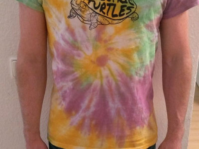Tie Dye Turtle with lazers T-Shirt main photo