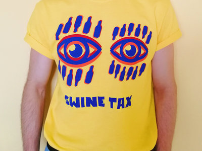 Swine Tax 'EYES' T-shirt Yellow main photo