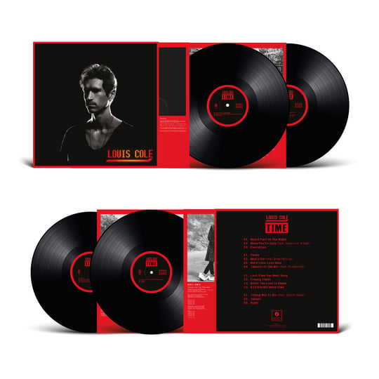 Louis Cole: TIME Vinyl *Translucent Red Color* BRAND NEW / SEALED *LIMITED  ED*