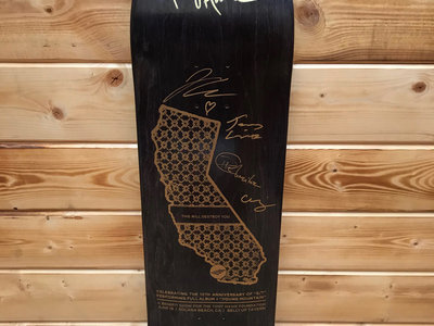 TWDY x THF Autographed Skate Deck: Tony Hawk & This Will Destroy You main photo
