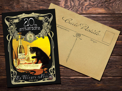 En Velours Noir - 20 years Anniversary Post Card main photo