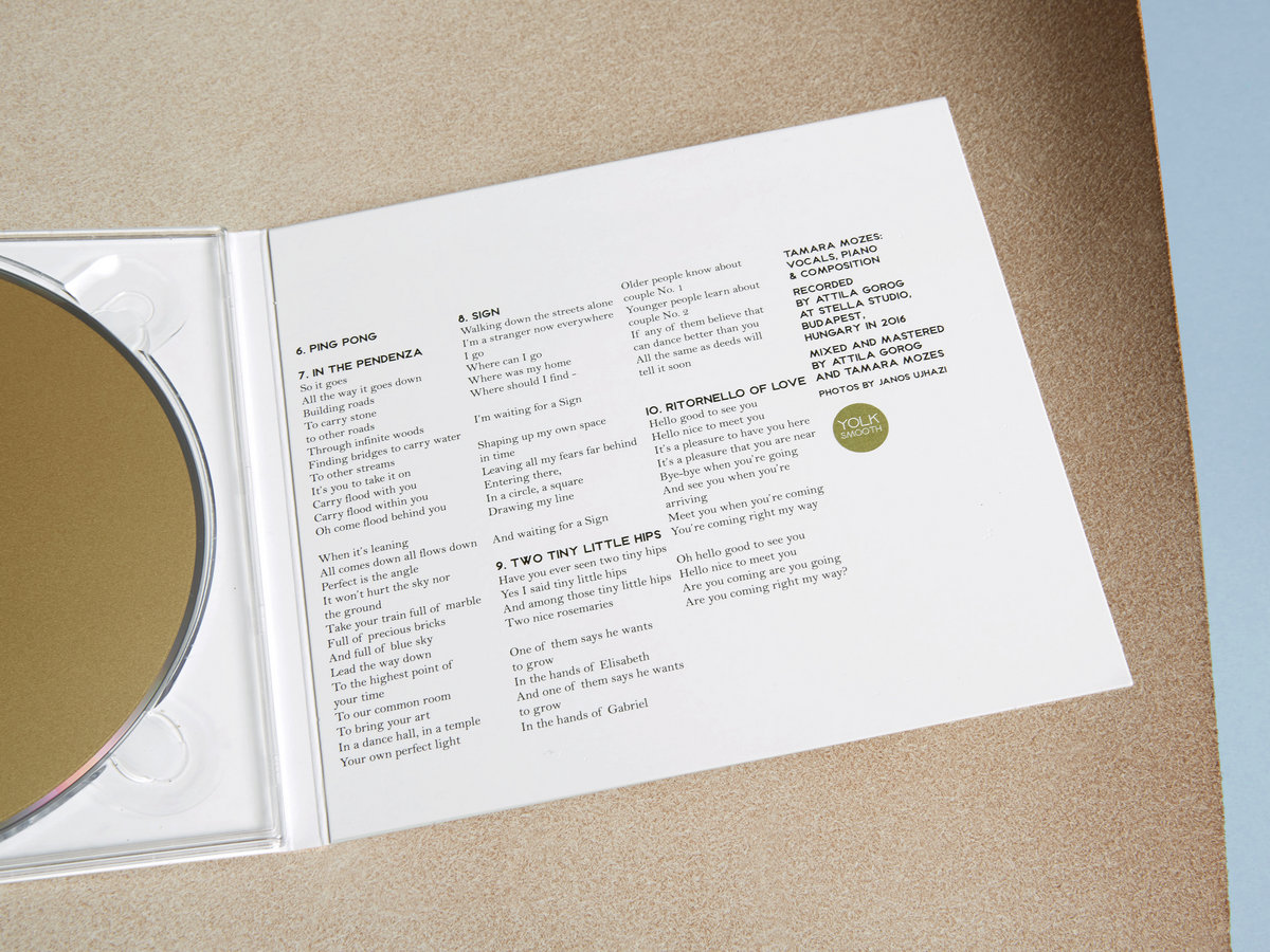 Moozing Tamara Mozes Yolk Records