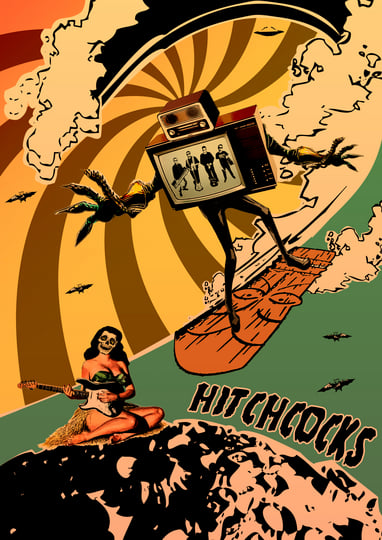 It's Alive ! (CD/digital) - SC012 | Hitchcocks | Surf Cookie records