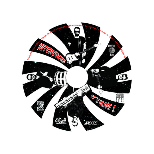 It's Alive ! (CD/digital) - SC012 | Hitchcocks | Surf Cookie records