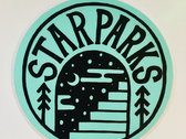 Star Parks 3" Sticker photo 