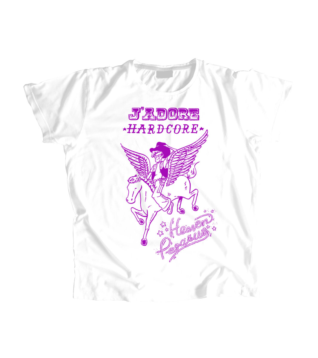 J'ADORE HARDCORE SHIRT | HEAVEN PEGASUS