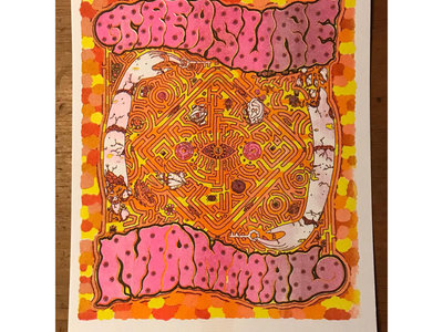 Limited Edition 6 Color Risograph 8 1/2 x 11 Poster main photo