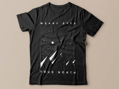 Weary Eyes 'True North' Black T-Shirt main photo