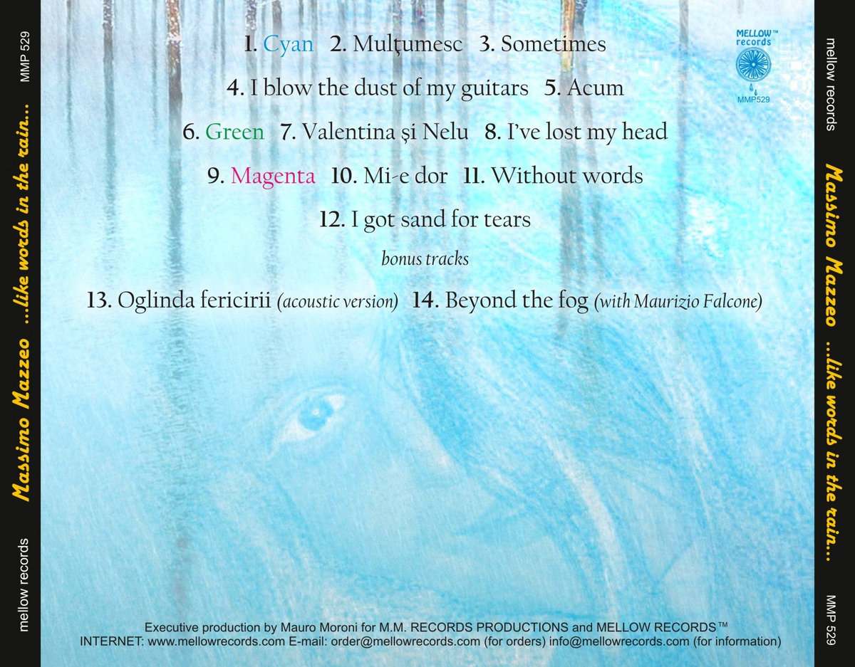 Like Words in the Rain | MASSIMO MAZZEO | Mellow label productions