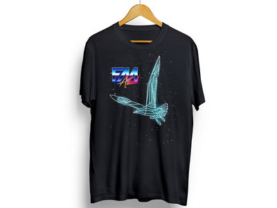 Cyber Seagull T-shirt + Button Pin main photo