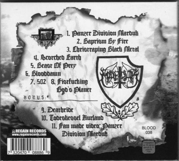 Panzer Division Marduk | Marduk | Regain Records