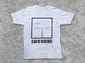 DAVID BORING T-shirt photo 