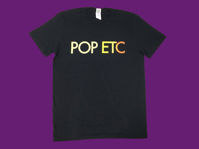 POP ETC Black Logo T Shirt main photo