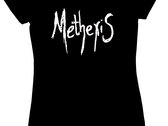Black T-shirts with white 'Methexis' logo photo 