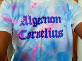 AlgernonCornelius - Ltd Edition Hand Splashed Pink/Blue/Purple Tees photo 