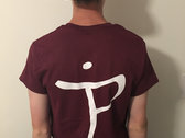 New Maroon Graphic T-Shirt photo 