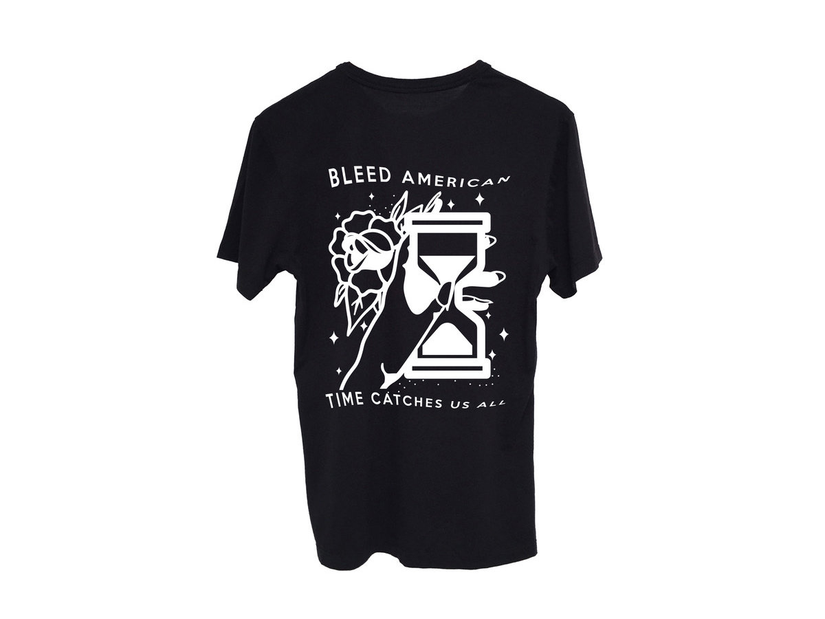 Hourglass Tshirt Bleed American
