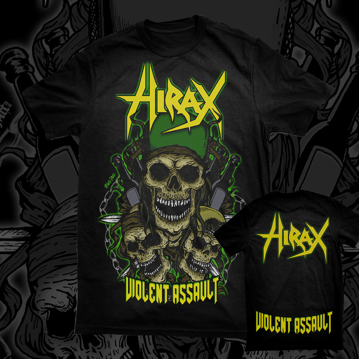 HIRAX - Violent Assault T-SHIRT 