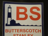 BS Lighthouse Orange and Blue Sticker photo 
