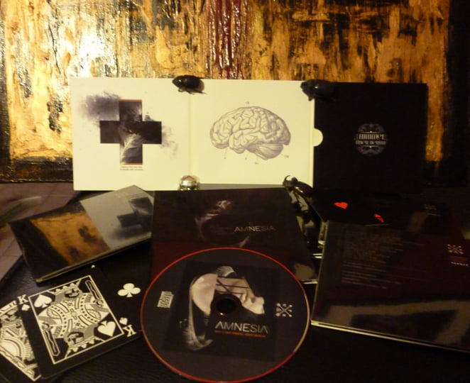 UPR059] Amnesia (death rock) CD | DER HIMMEL | UNKNOWN PLEASURES