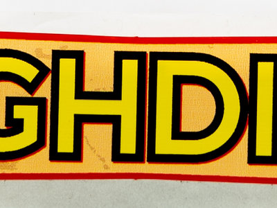 The Highdives Banner Sticker main photo