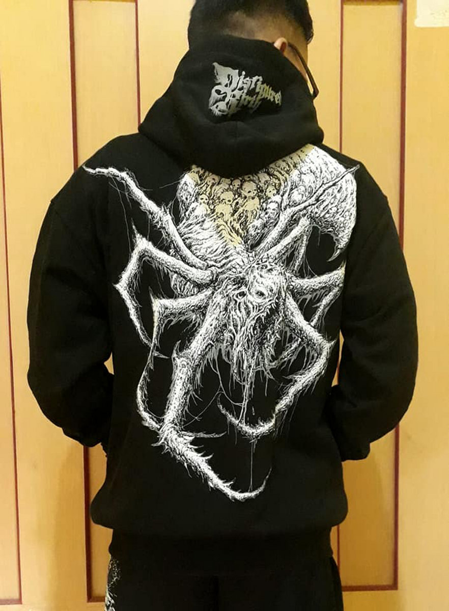 MENSTRUAL DISCONSUMED Spider Hoodie | MENSTRUAL DISCONSUMED
