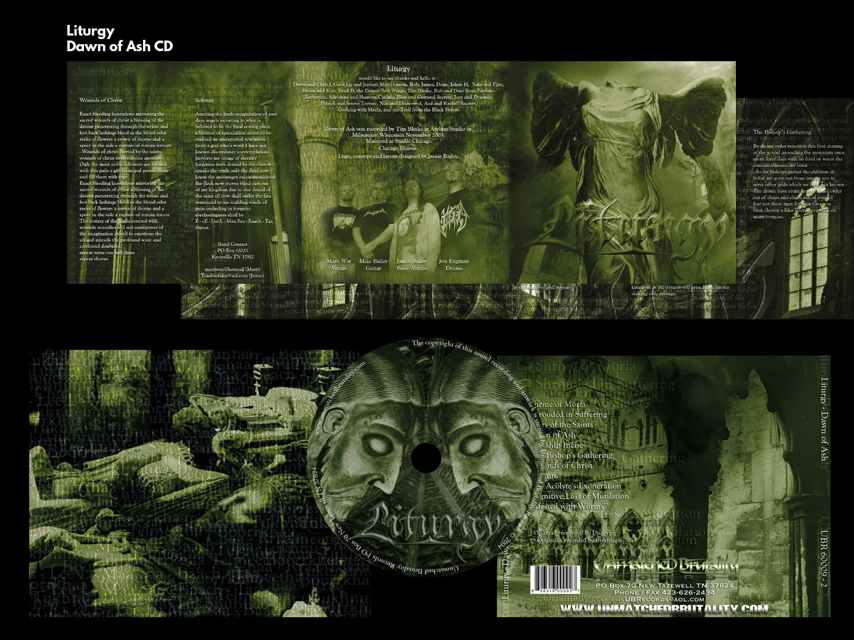 pukelization　liturgy　貴重デスメタル Dawn of Ash | Liturgy