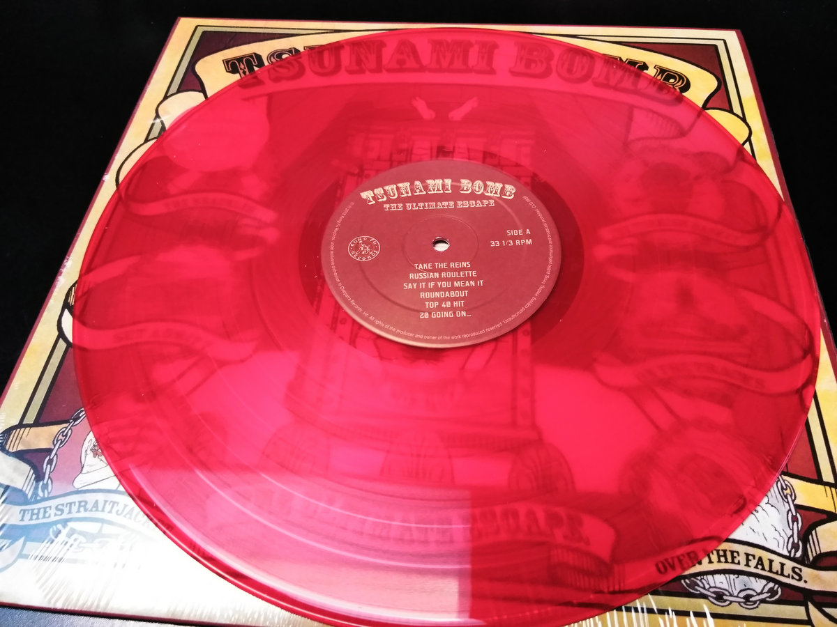 洋楽 Tsunami Bomb - The Ultimate Escape PICLP Tsunami Bomb - The Ultimate Escape (Gold Vinyl) - Cleopatra