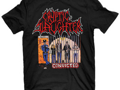 Cryptic Slaughter - Convicted T-Shirt XXX main photo
