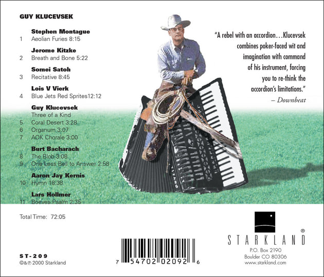 Guy Klucevsek: Free Range Accordion | Guy Klucevsek | Starkland