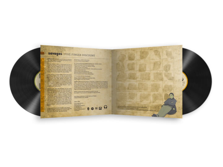 Five Finger Discount LP | Savages | Melting Records
