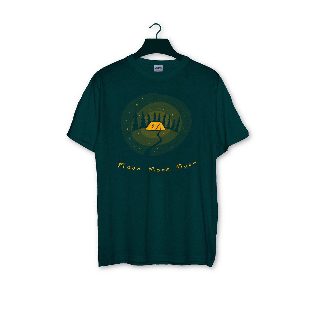 Moon Moon Moon T-Shirt (Midnight) | Moon Moon Moon