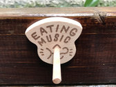 Eating Music long nose logo hook photo 