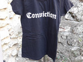 Conviction logo tshirt photo 