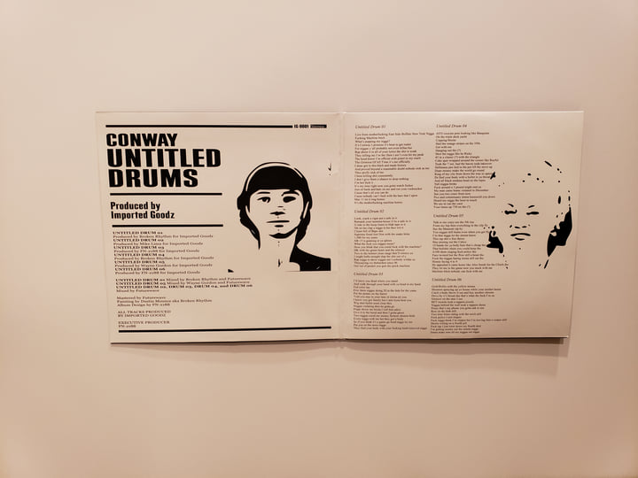 CONWAY-UNTITLED DRUMS | Imported Goodz