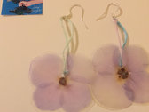 Blue Hydrangea Earrings photo 