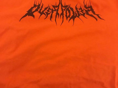 Orange shirt with Black OP logo main photo