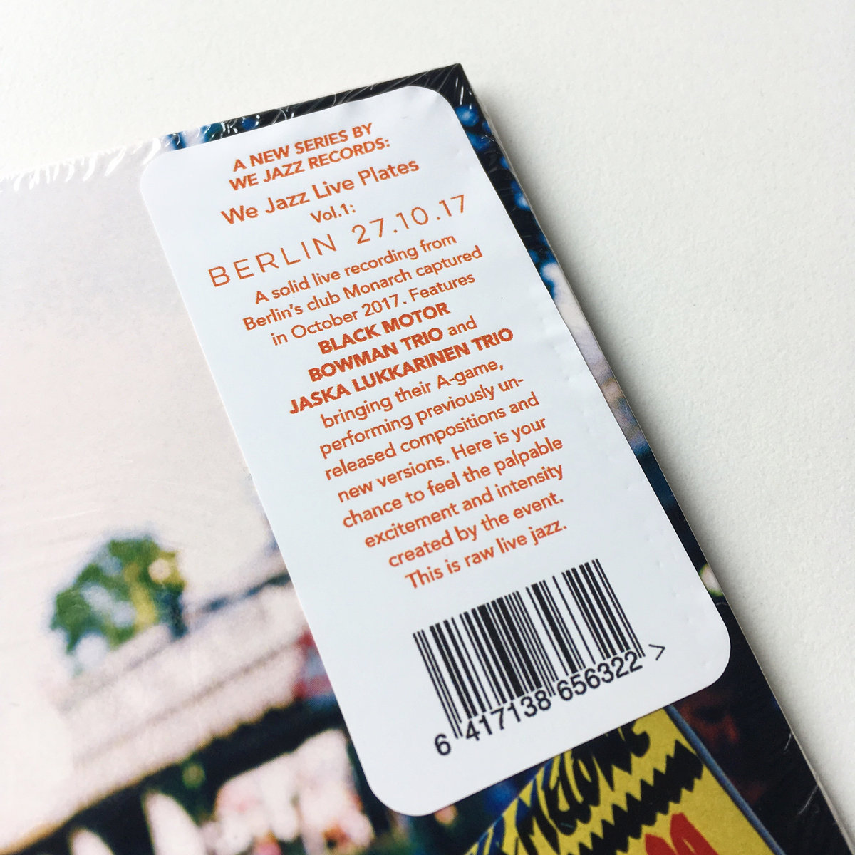 Berlin 27 10 17 Black Motor Bowman Trio Jaska Lukkarinen Trio We Jazz Records