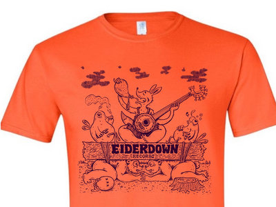 Eiderdown Hootenanny shirt (orange) main photo