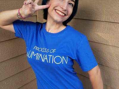 Process of Illumination Logo T-Shirt (Blue) main photo